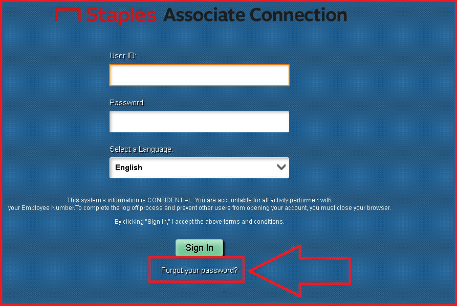 staples associate login