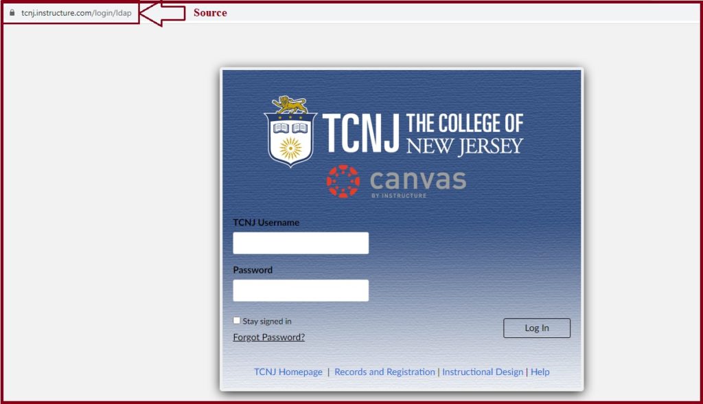 TCNJ Canvas