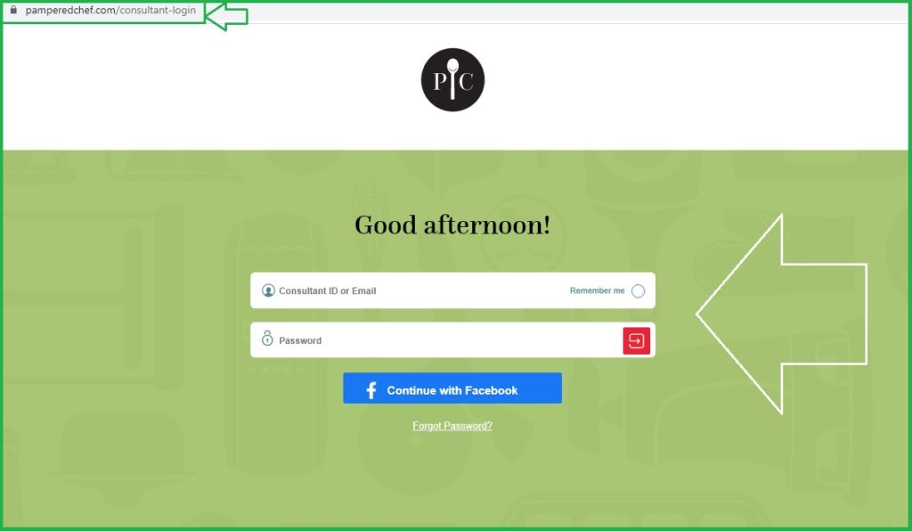 Pampered Chef Consultant Login